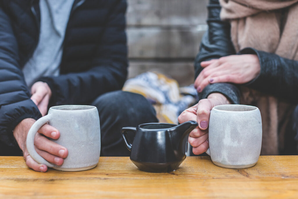 Couple Drinking Tea
